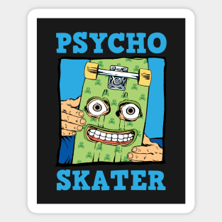 Psycho Skater Sticker